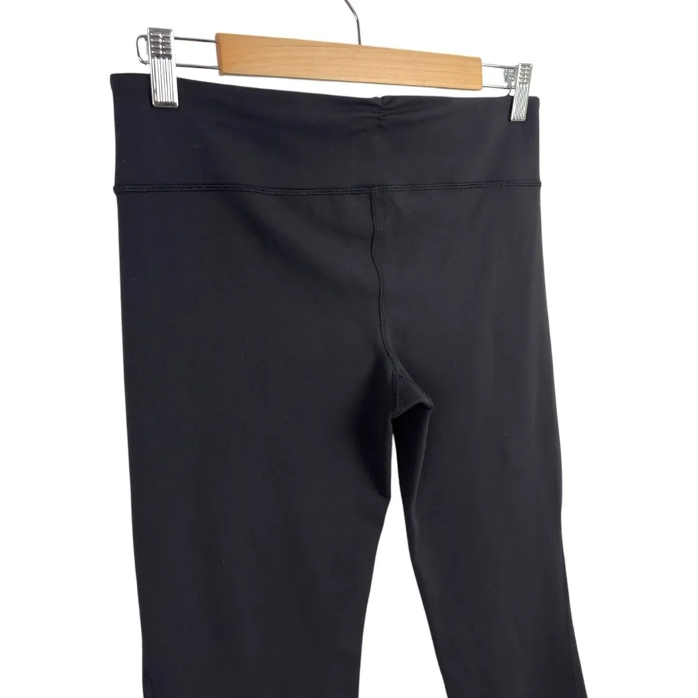 Lululemon Gather and Crow Crop Black Split Hem Leggings Women’s Size 8 W6617S - Image 11