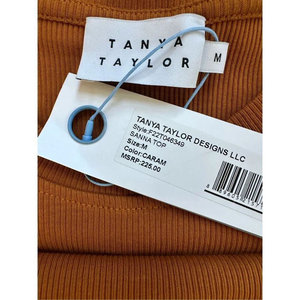 Tanya Taylor Sanna Cold Shoulder Top Size M - Image 8