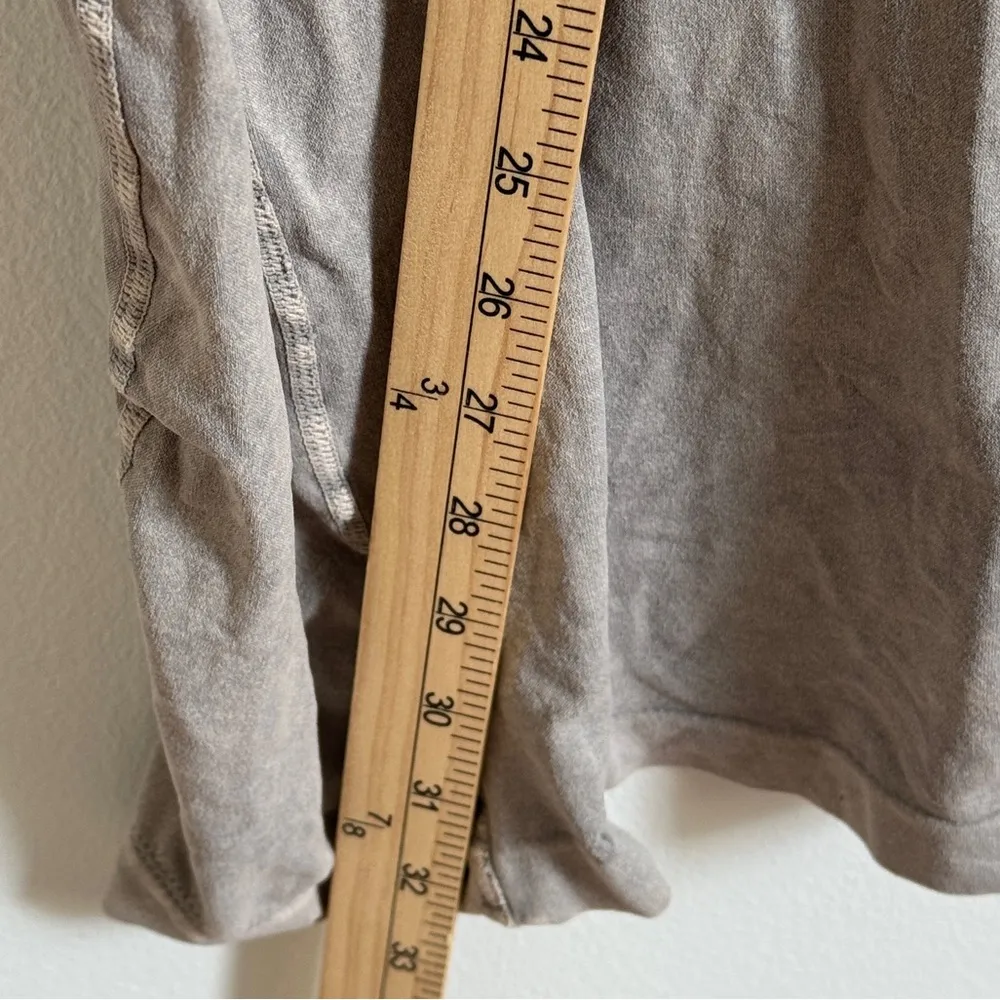 Free People FP Movement Good Karma Flare Leggings in Mushroom Size XS Small Tan - Image 9