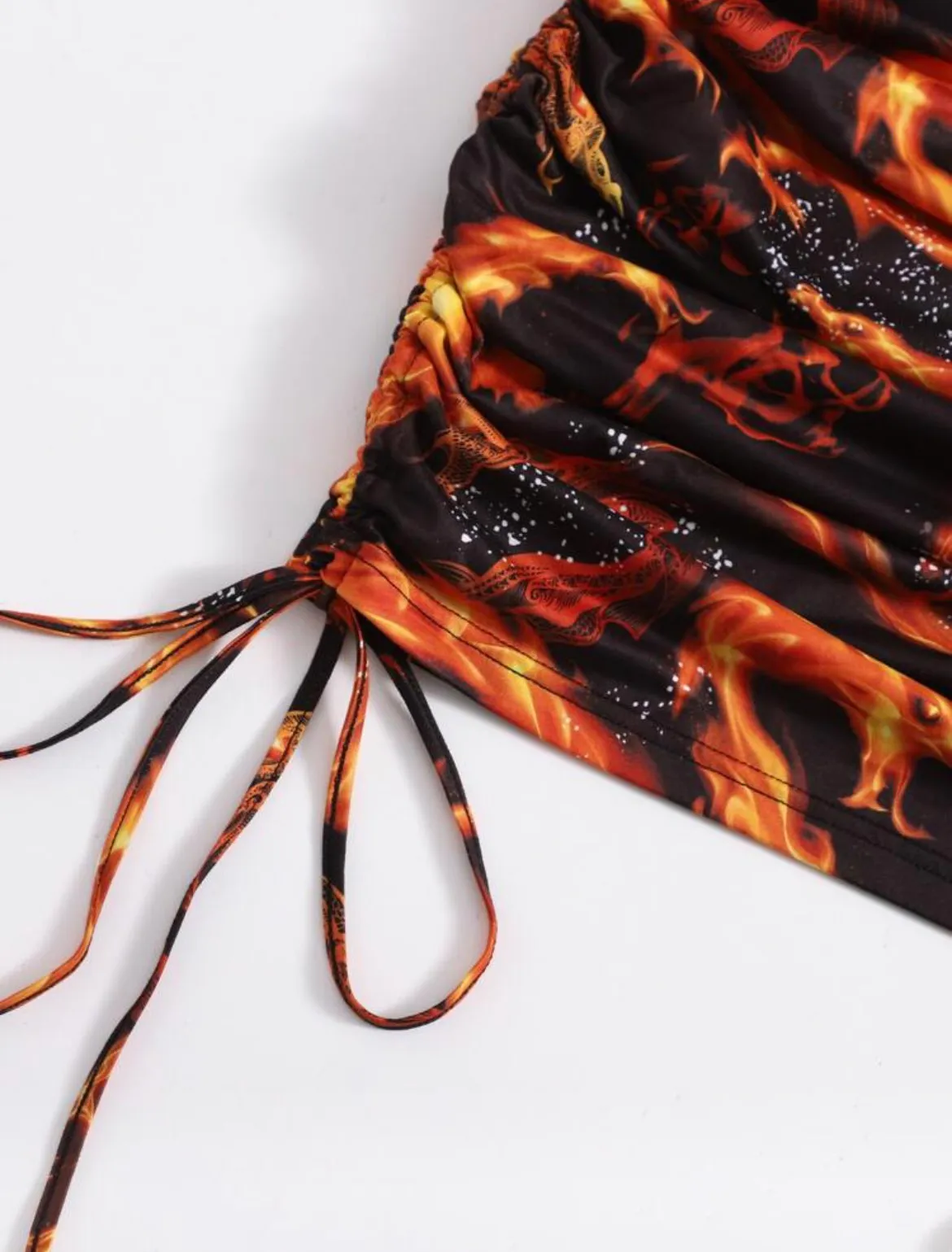 Dragon One Shoulder Dress - Image 4