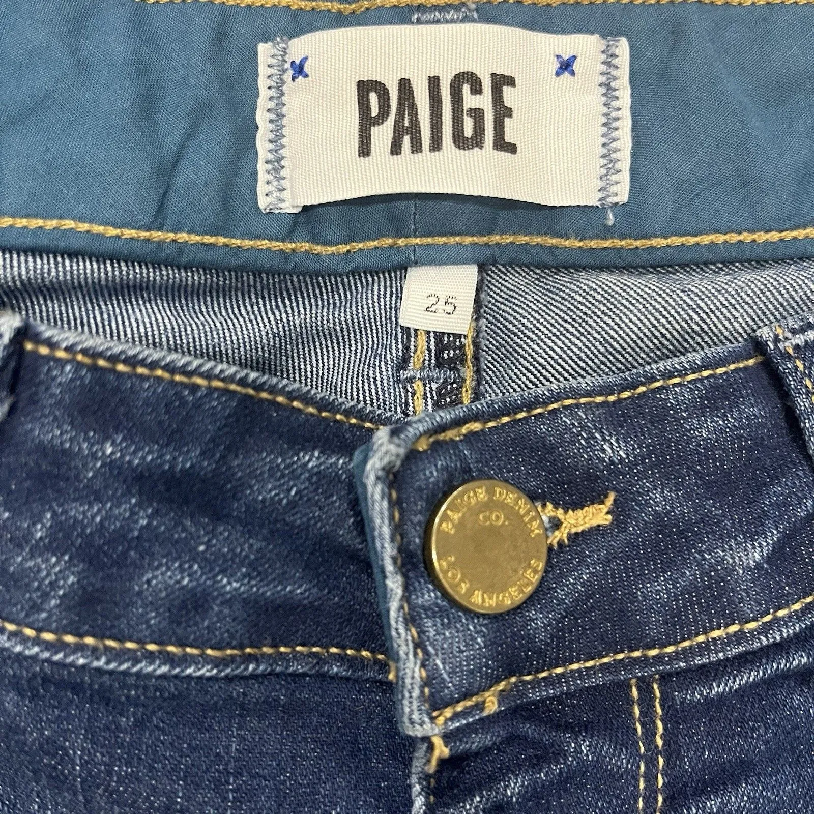 Paige Jimmy Jimmy Skinny Jeans 25 - Image 5
