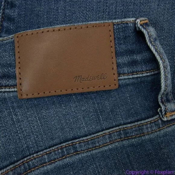 NEW‎ Madewell 10" High-Rise Roadtripper Supersoft Jeans in Playford Wash, 26 - Image 13