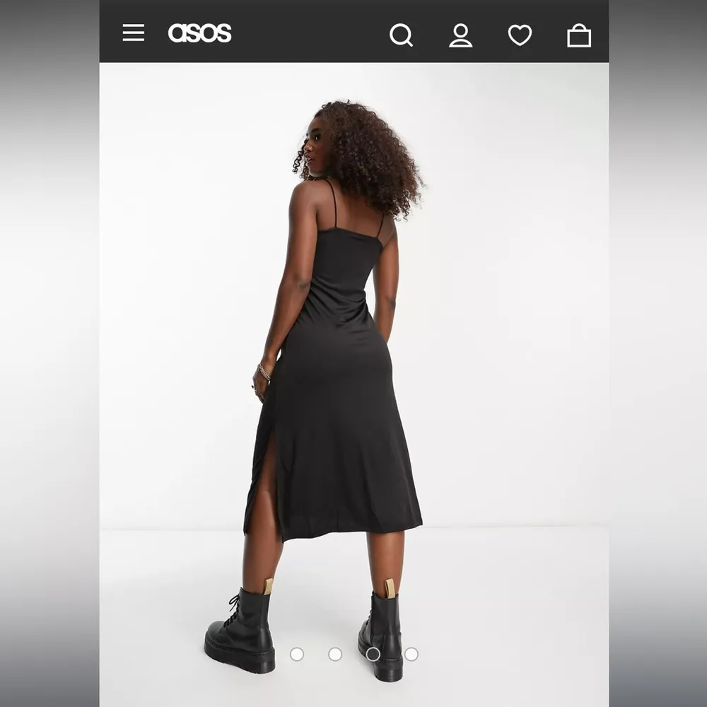 Noisy May Lace Detail Cami Midi Dress - Image 3