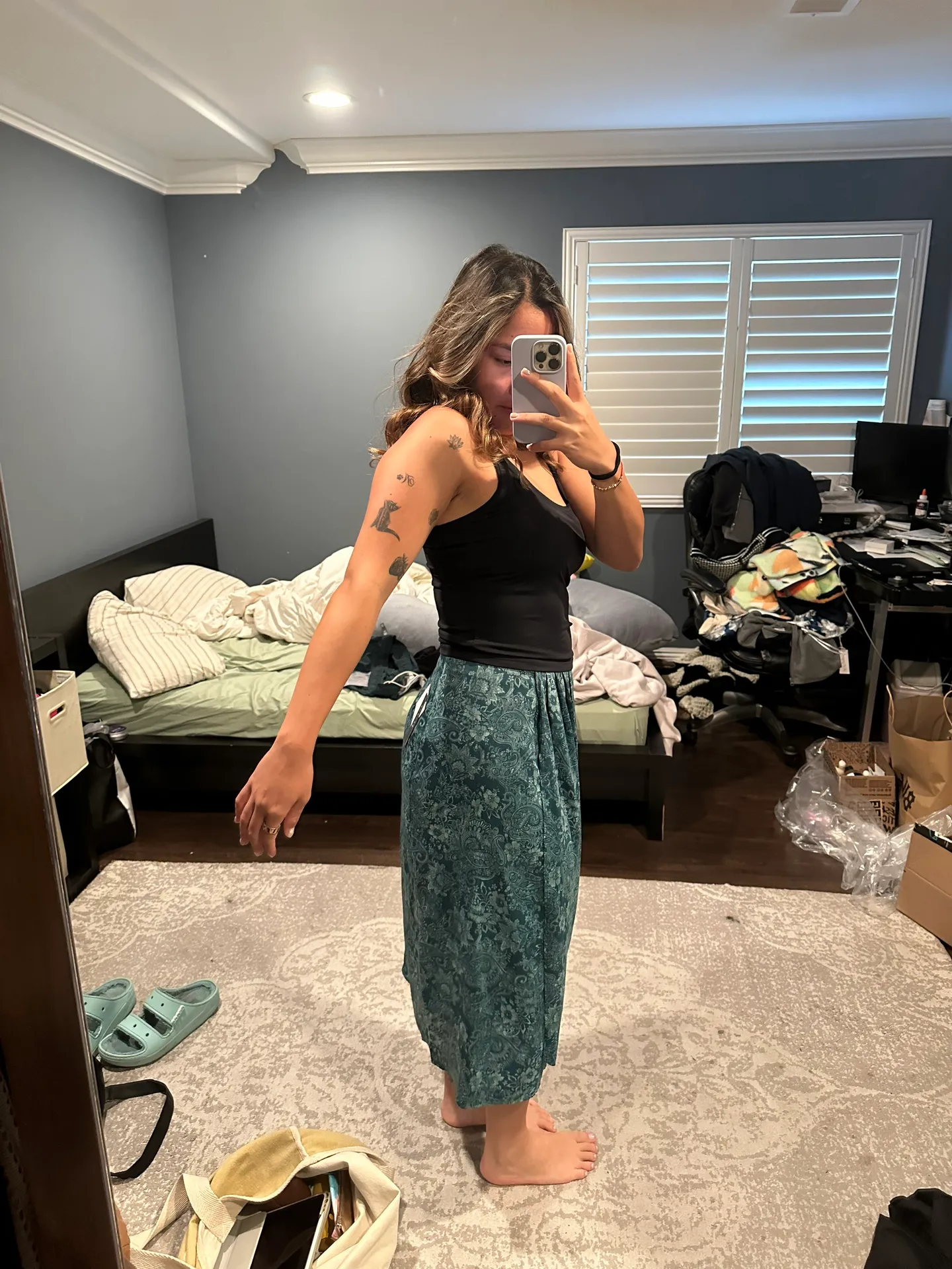 O’Neill Silk Midi Skirt - Image 3