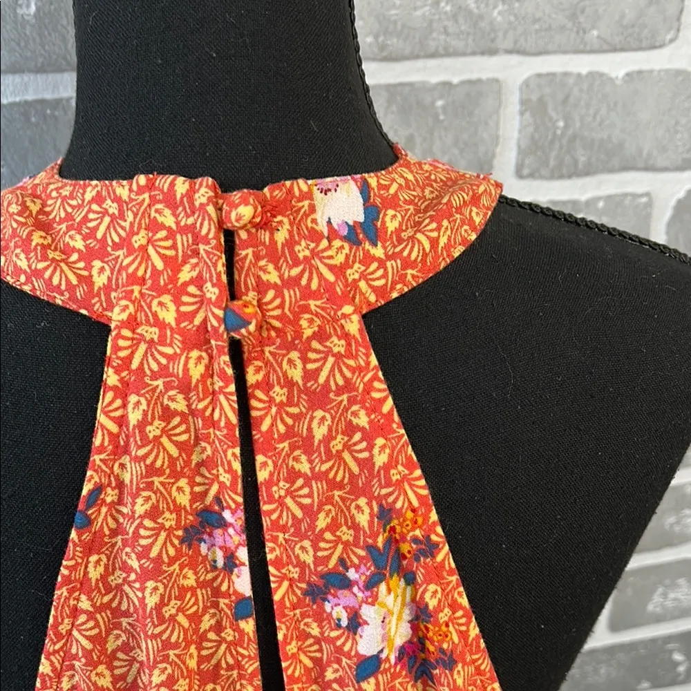 Free People Dream Darlin Floral Patchwork Tank Top Size Small EUC - Image 8