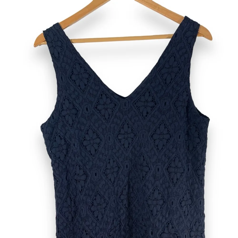 Nanette Lepore Navy Blue Lace Dress - Image 2