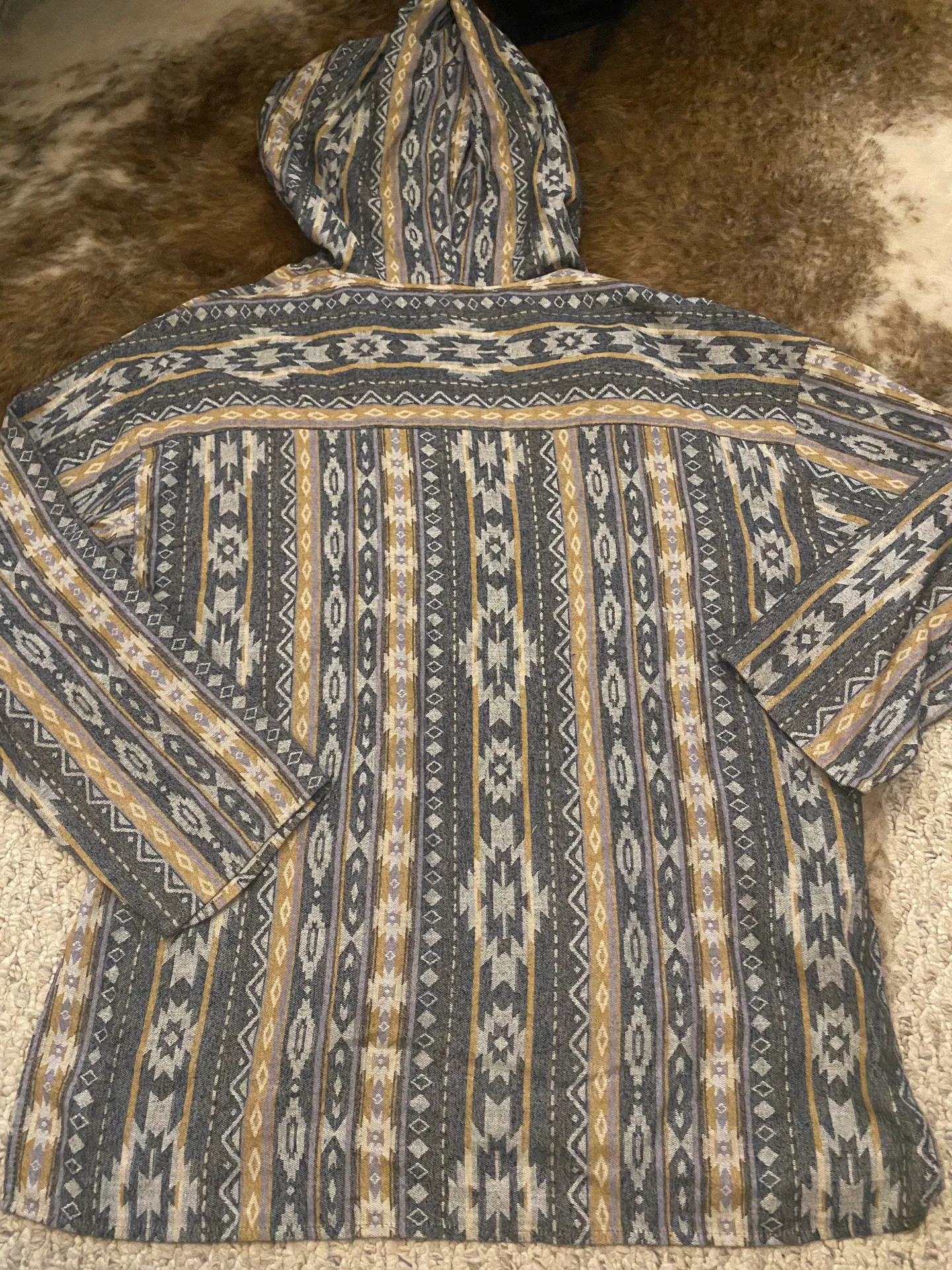 Flying Tomato Aztec Pull Over - Image 2