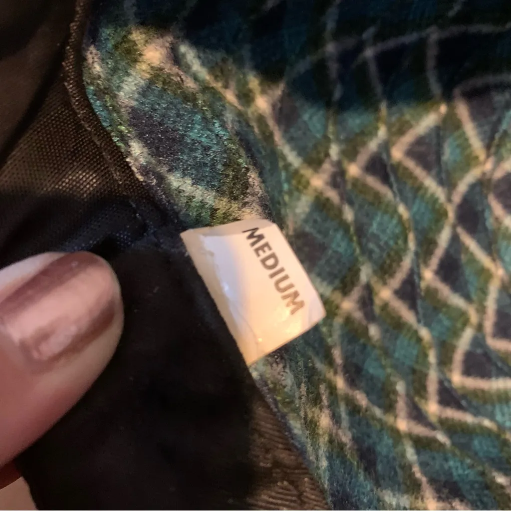 VINTAGE 1960'S BLUE & GREEN & PATTERN FEDORA HAT WITH DECORATIONS - Image 8