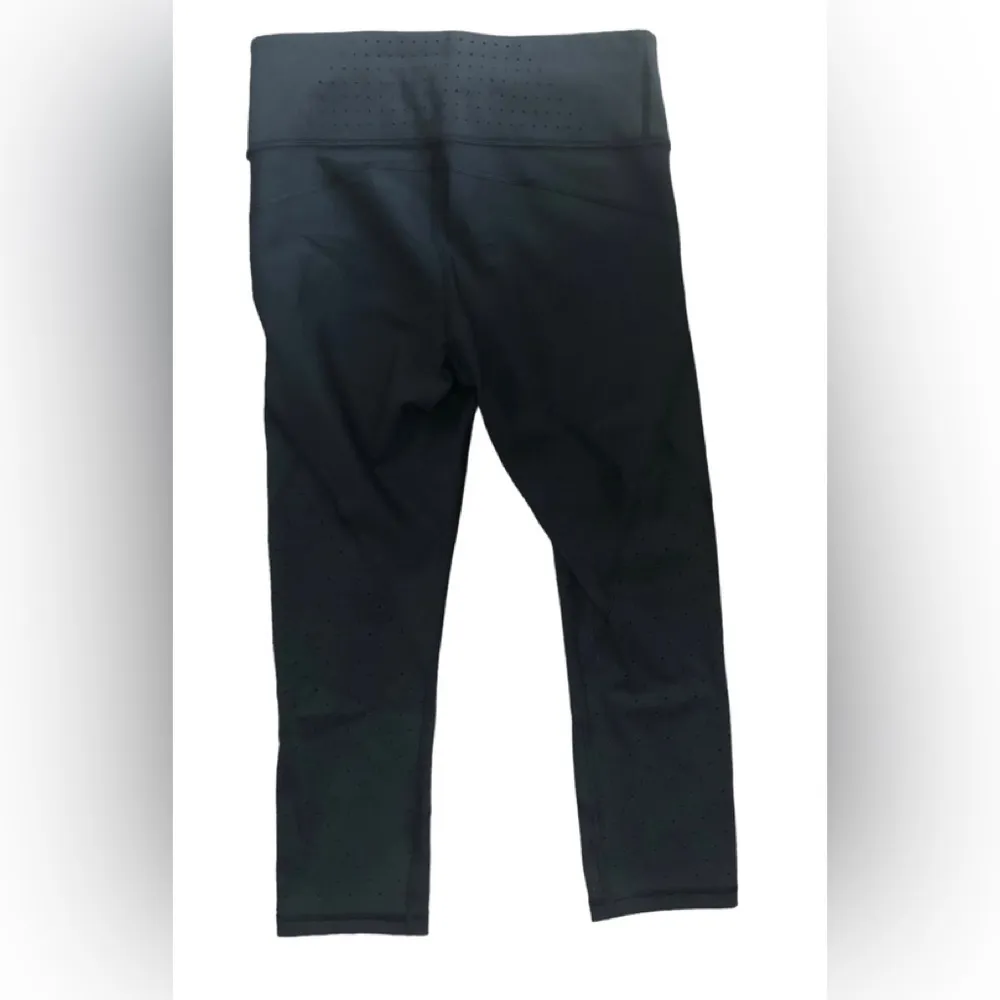 Athleta Trucool Stealth Black Laser Cut Tights/Leggings Sz. S Athleisure Active - Image 5