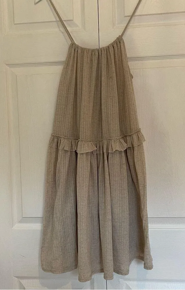 Free People FP Beach Rosaline Tunic Shift Flowy Dress Size Small Cream Color - Image 5