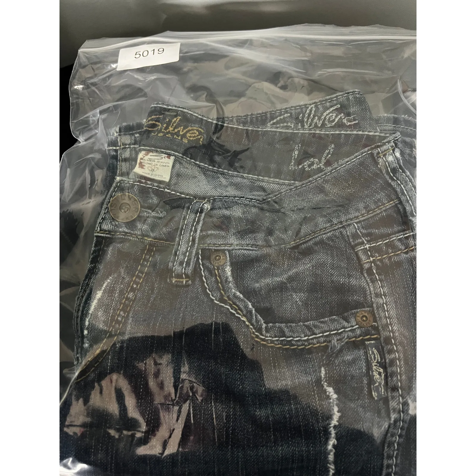 Silver Jeans Women's Distressed Eden Bootcut Jeans Stretch Blue Size 29W x 33 - Image 13