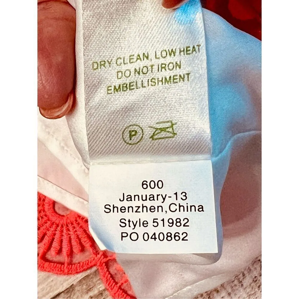 Lilly‎ Pulitzer 51982 Pearl Fiesta Pink Pinwheel Organza Dress sz 4 NWOT $348 - Image 8