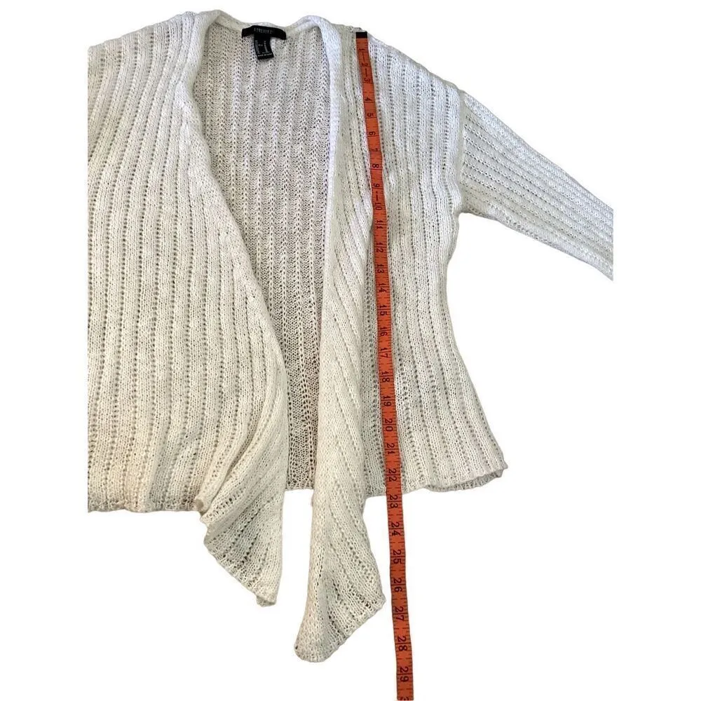 Forever 21 Knit Cardigan Sweater Preppy Everyday School Boho Bohemian - Image 10