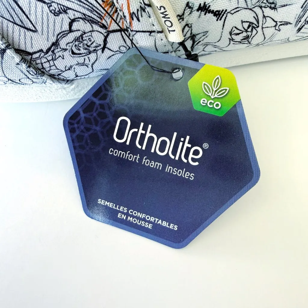 Toms Marvel Concept Print Alpargata Slip On Shoes Womens Size 8 Disney Avengers - Image 4