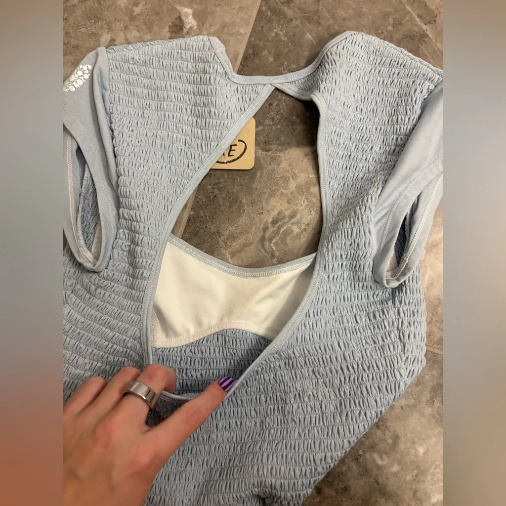 free people movement top Blue - Image 5