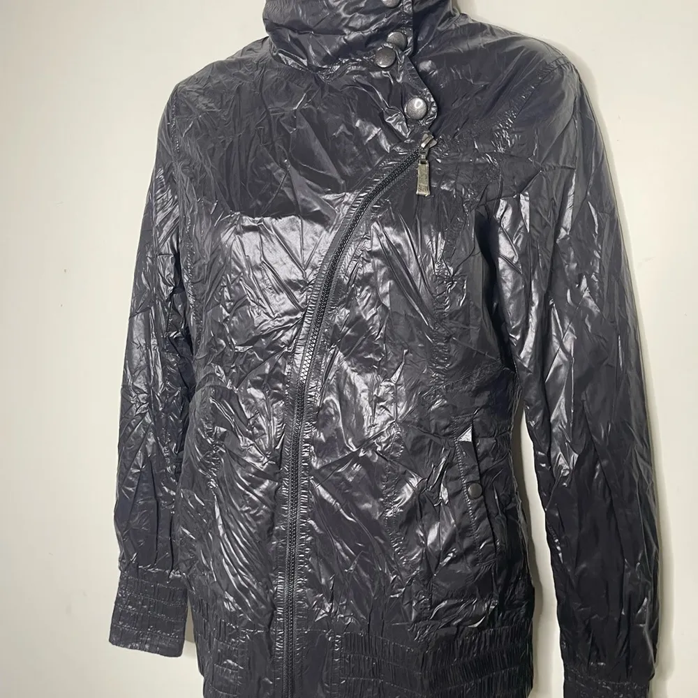 SOIA & KYO ARITZIA BLACK LIGHTWEIGHT NYLON WINDBREAKER LADIES JACKET S - Image 10
