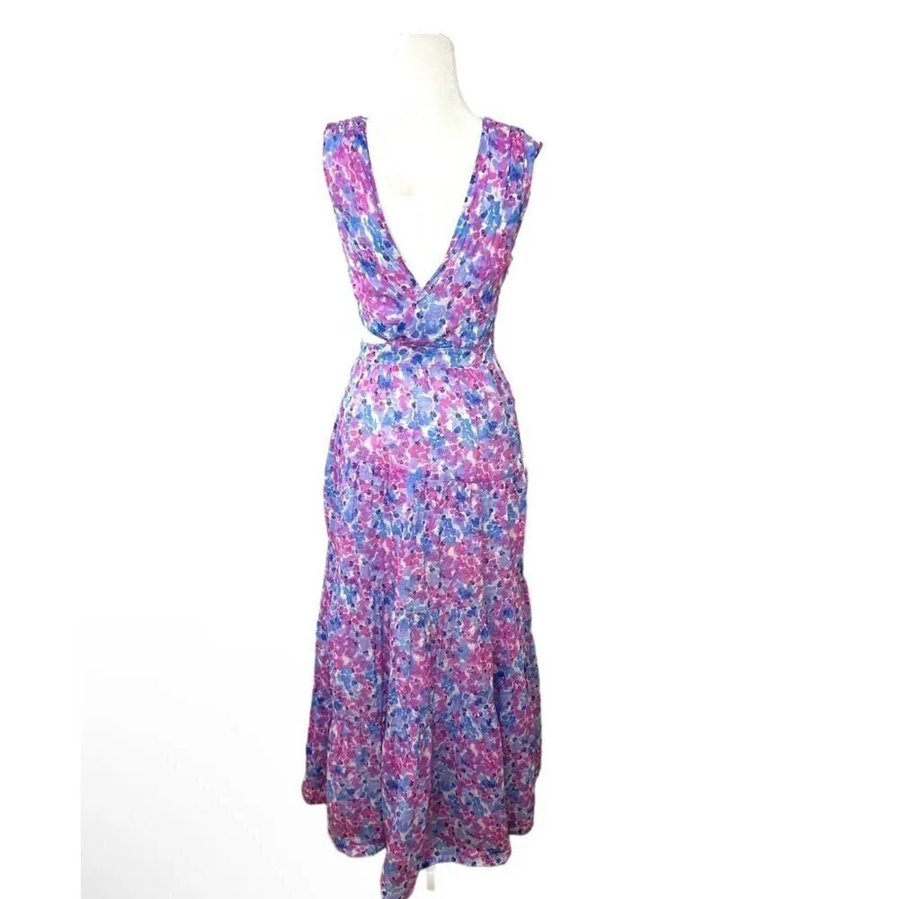 Nicholas Orchid Maxi in Pink purple 8 Womens Long Floral Gown Dress - Image 6