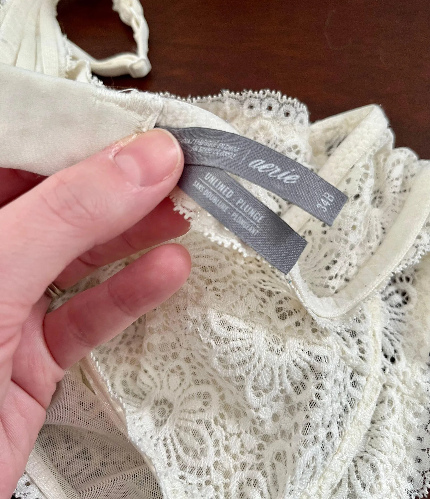 Unlined Plunge Bralette - Image 3