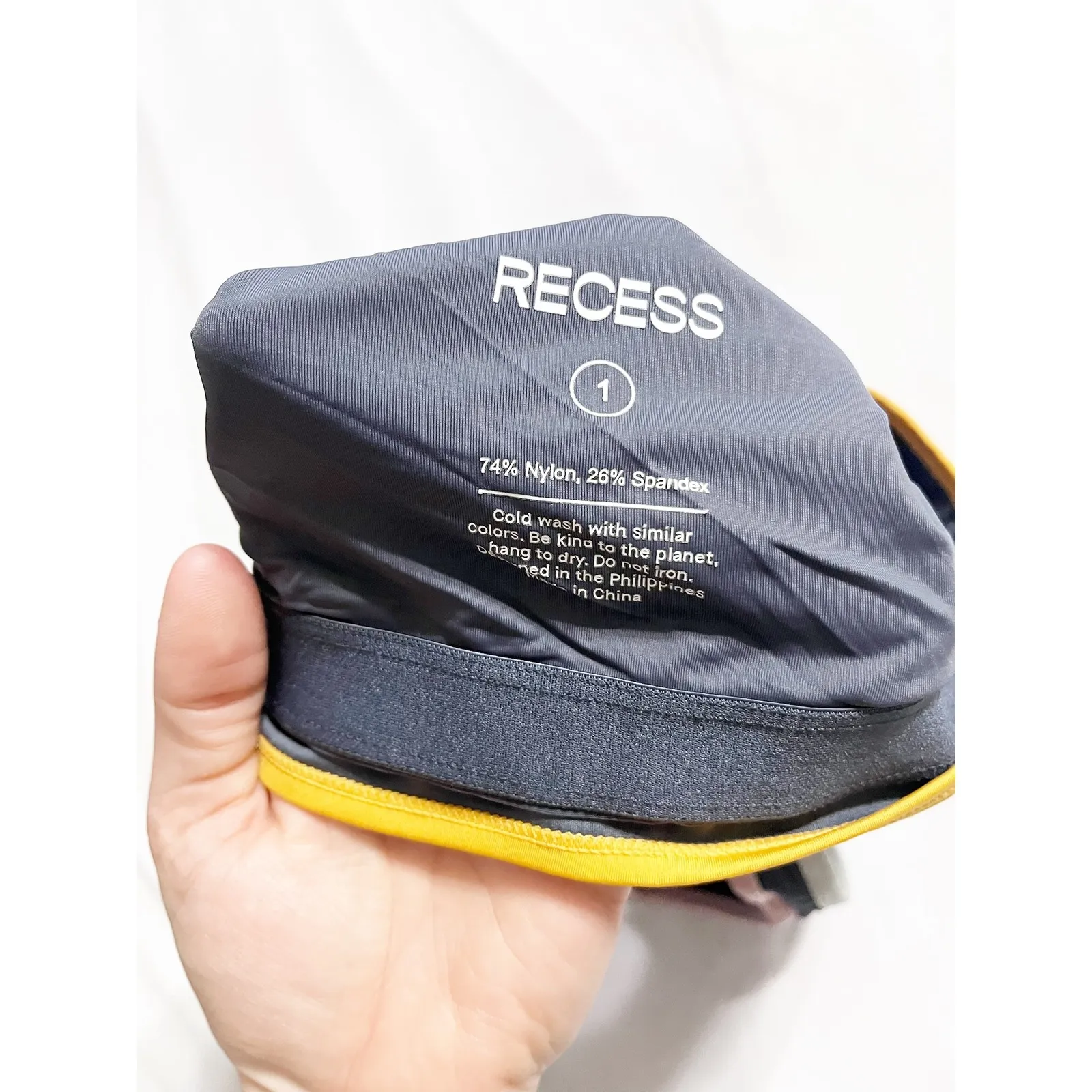 Recess High Standards Sports Bra Active Top Athletic Racerback Womens Size XS Gray - Image 5