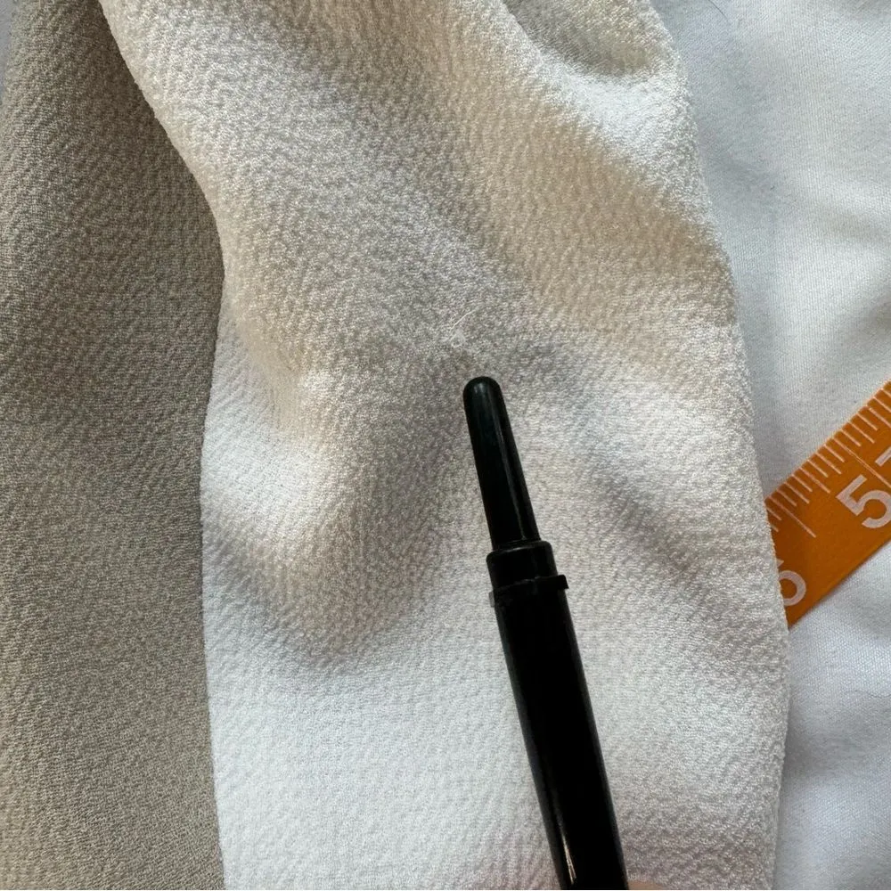 Aritzia Wilfred Blazer Exquis Minimalist Office Beige Cream Japanese Fabric sz 6 Gray - Image 6