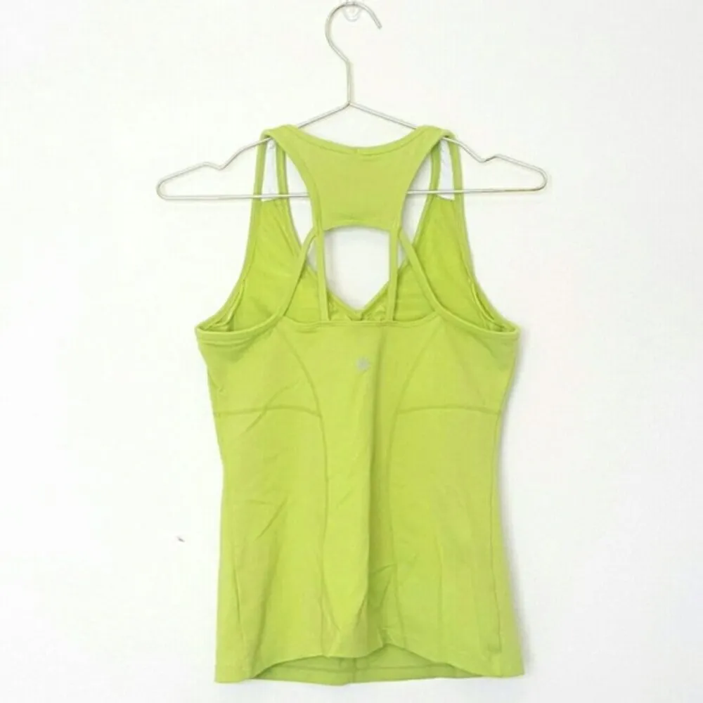 Athleta Lime Green Athletic Equator Tank Top - Image 10