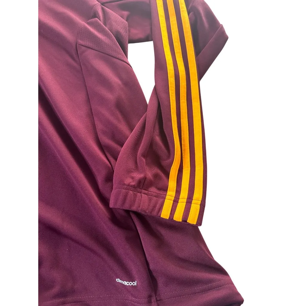 Womens Adidas 2XL Maroon & Gold Central Michigan Champion Basketball Jacket - Image 8