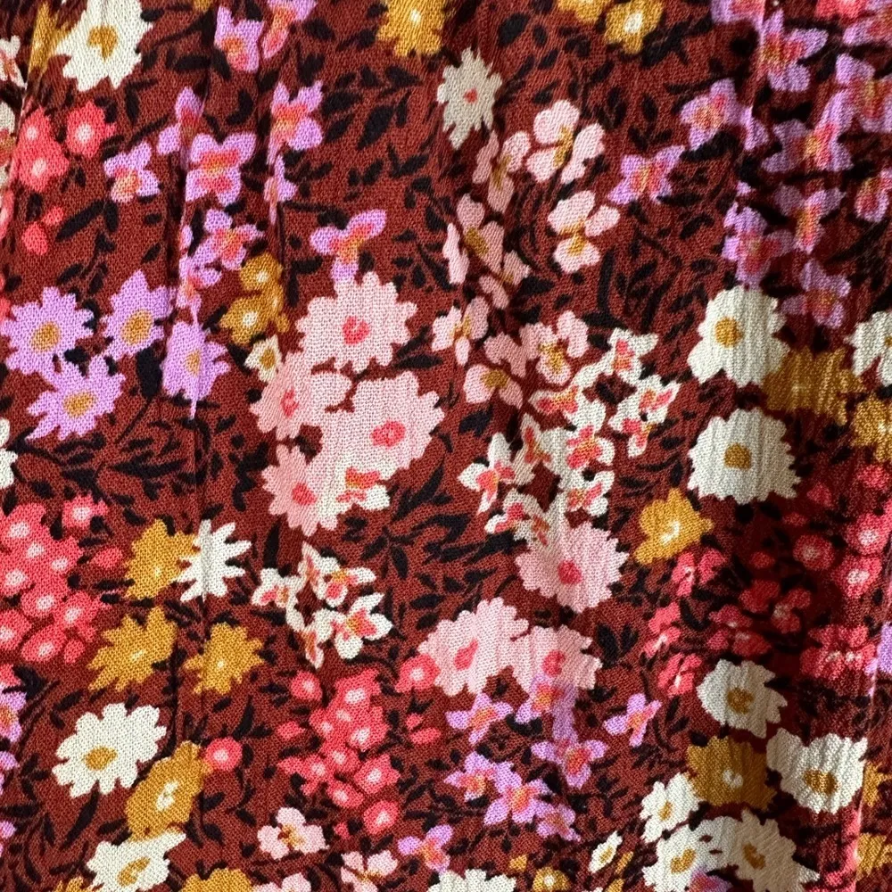 New BILLABONG Swept Away Again Mini Dress floral large NWT - Image 6