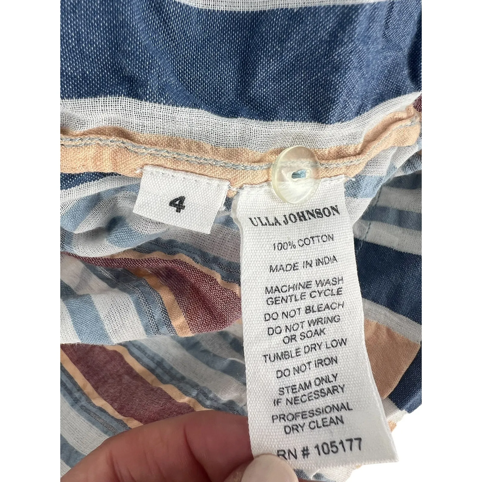 Ulla Johnson Martim Shorts in Sky - Image 11