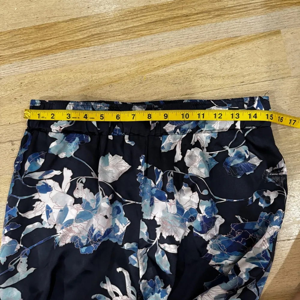 Johnny Was  100% Silk Wide Leg boho Pants NEW - Image 7