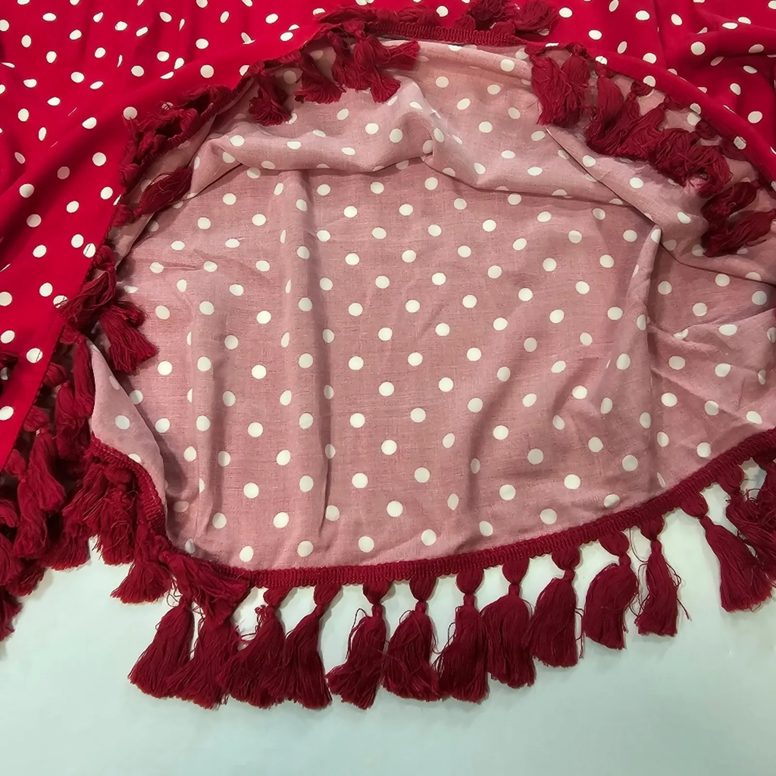 Tularosa  Delilah Kimono in Red Dot Small - Image 7