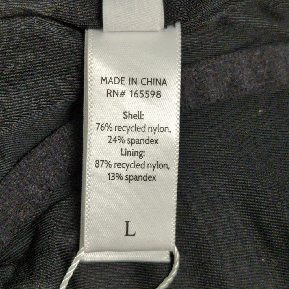 Andie Baia One Piece Black Swimwear Bathing Suit Adjustable Size L New - Image 8