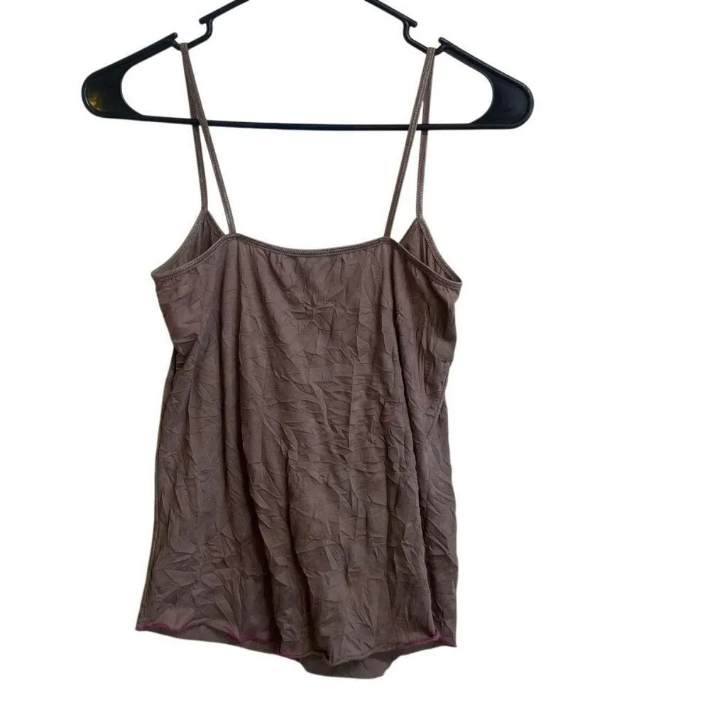 613. Y2K Free people lace neck tank top size XS - Image 2