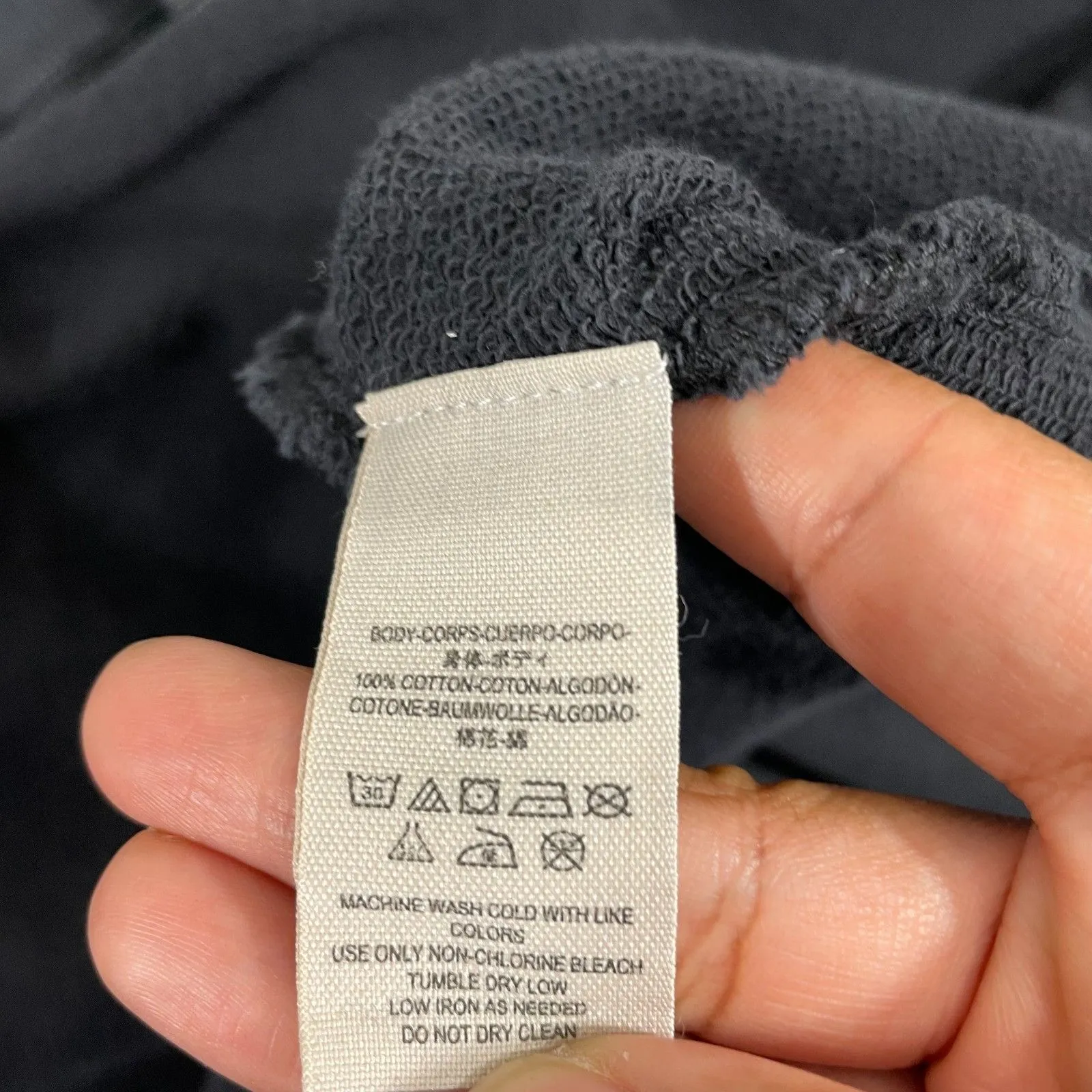 Free People Marlena Dress Women XS Grey Black Ombré Long Sleeve - Image 6