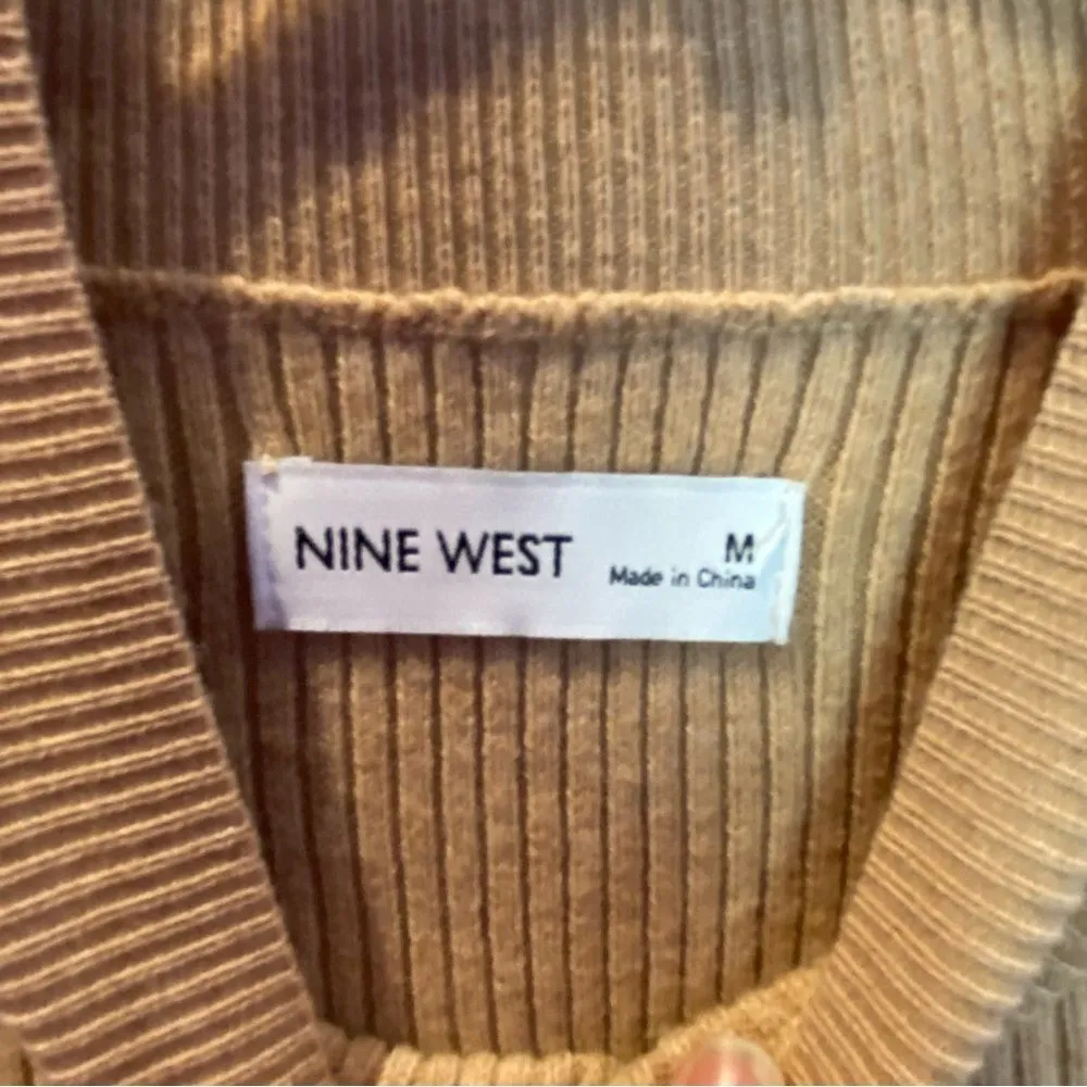 Nine West Tan Camel Bodycon Dress Medium NWT - Image 8