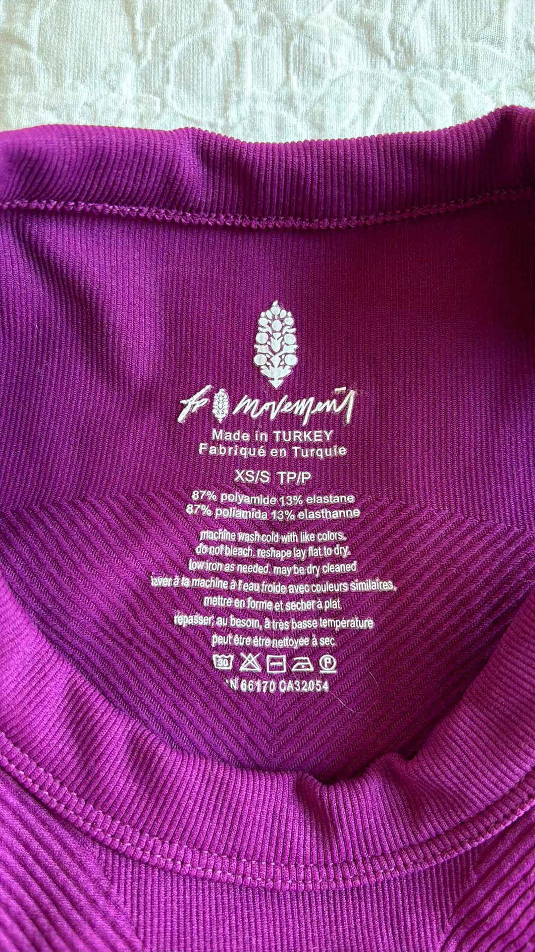 Free People Movement Tank Purple Size XS - Image 4