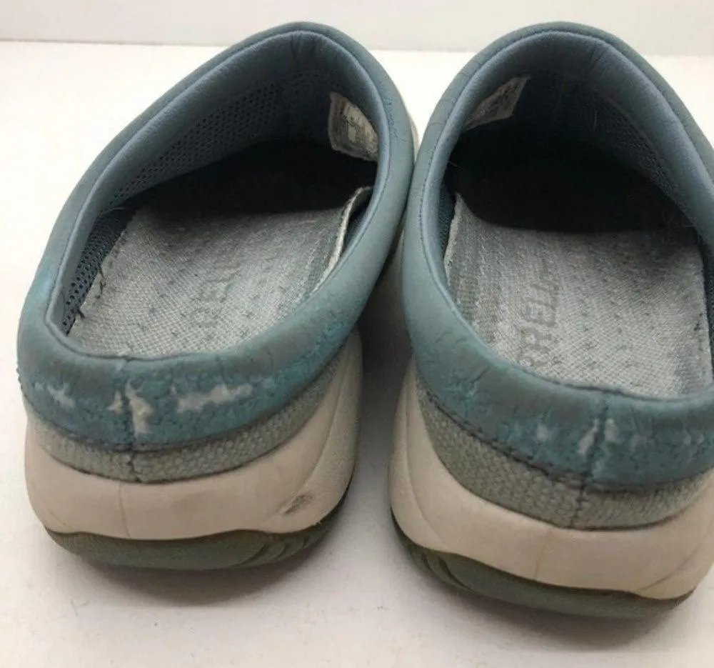 Merrell ENCORE BREEZE 3 CLOG blue green round toe slip on cushion size 7.5 - Image 5