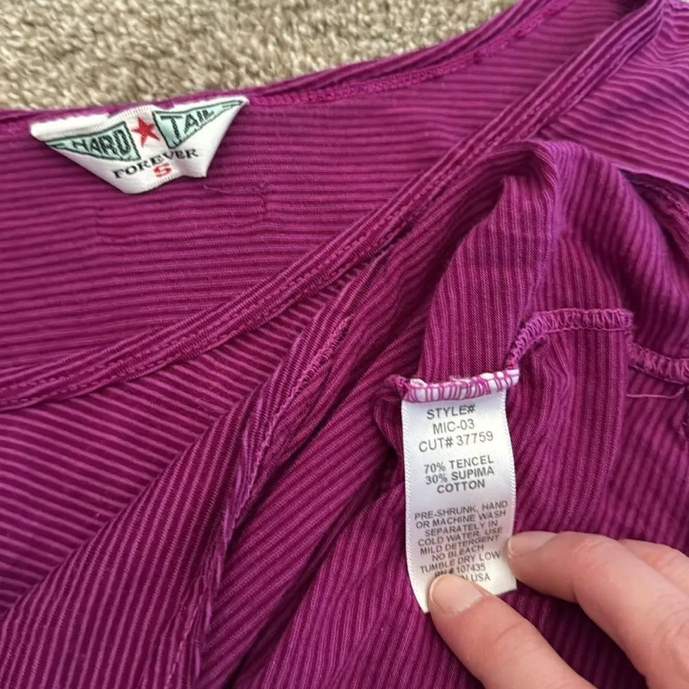 Hard Tail Slouchy Long Sleeve Pink - Image 6