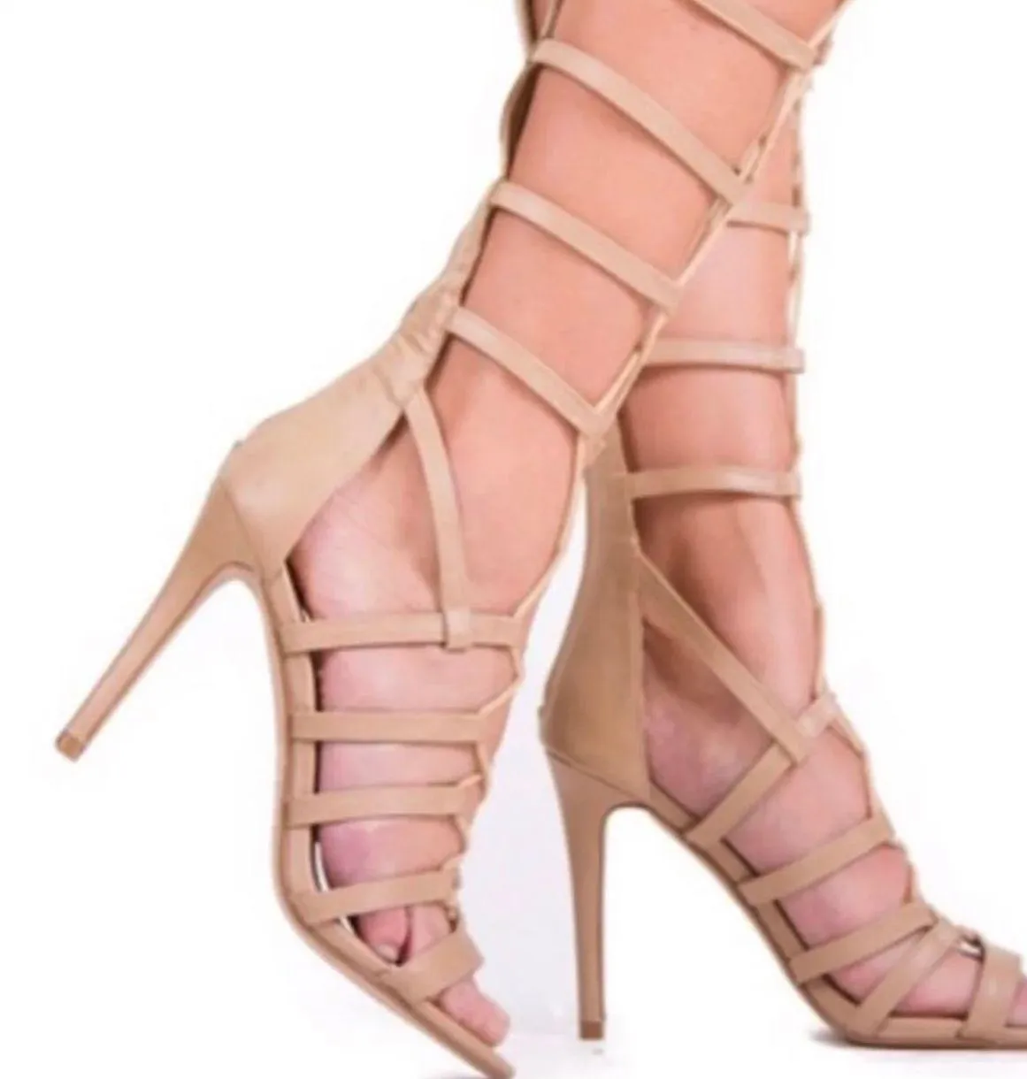 CAGED GLADIATOR HEELS - Image 4