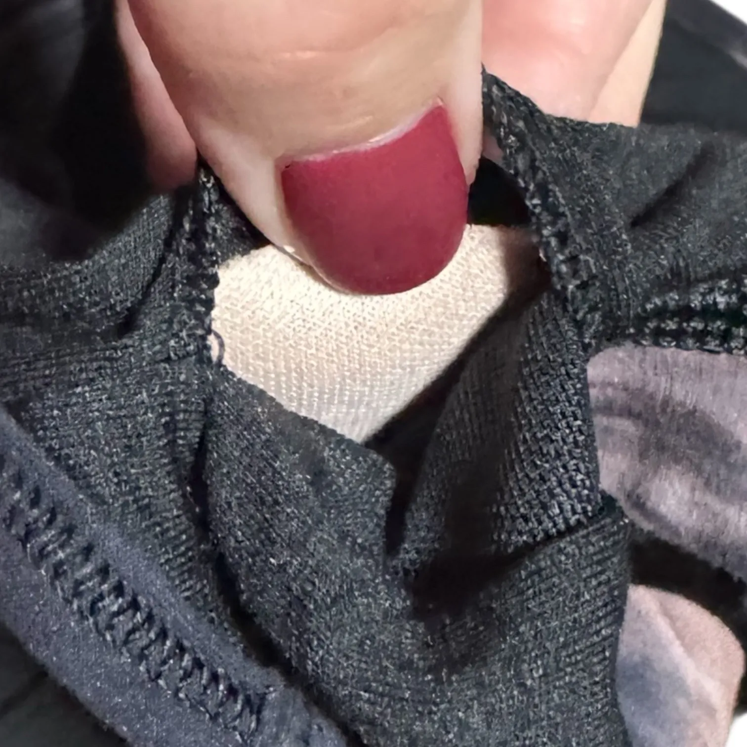 Lululemon 6 Flow Y Bra Nulu Diamond Dye Graphite Grey Pink Pastel Yoga W2BWXS6 - Image 5