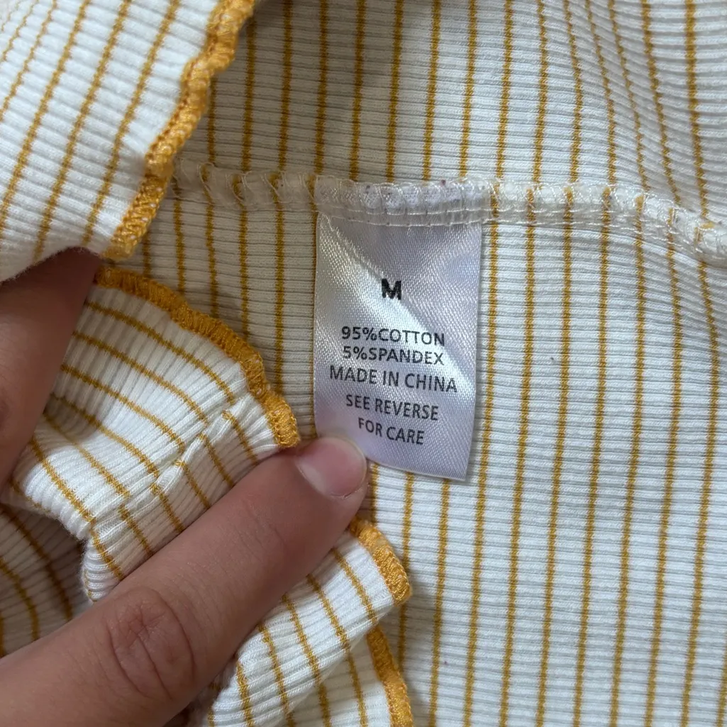 Striped V-Neck Tank Top - Image 6