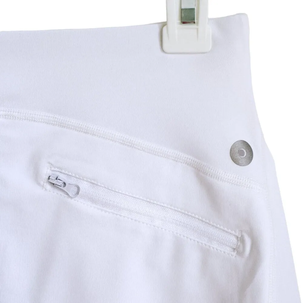 Athletic White Tennis Skirt With Pockets & Shorts Size Small Women’s Skort - Image 3