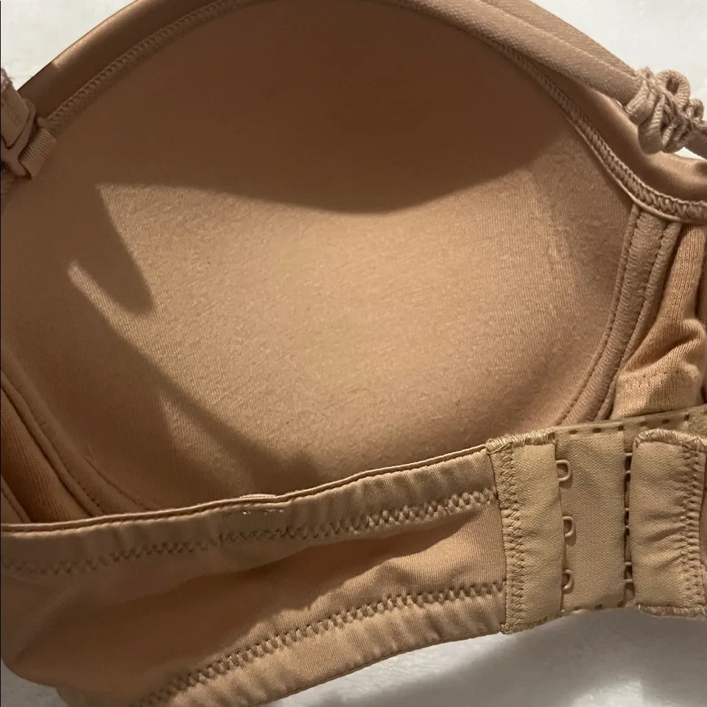 New Le Mystere Woman’s Strapless Bra Size 32D Nude Beige Style 7759 NWT Tan - Image 11