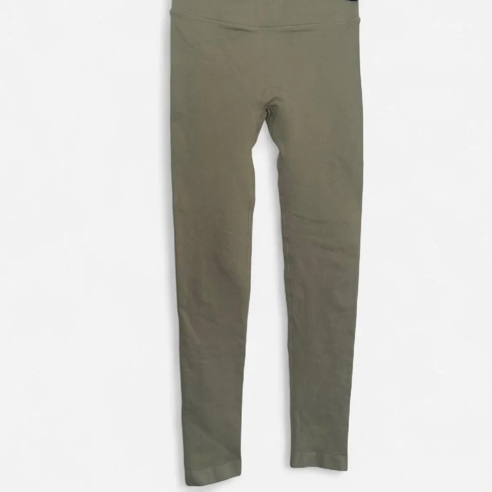 CSB x Isabelle Mathers Seamless Leggings – Chai Green XS, crop shop boutique - Image 4