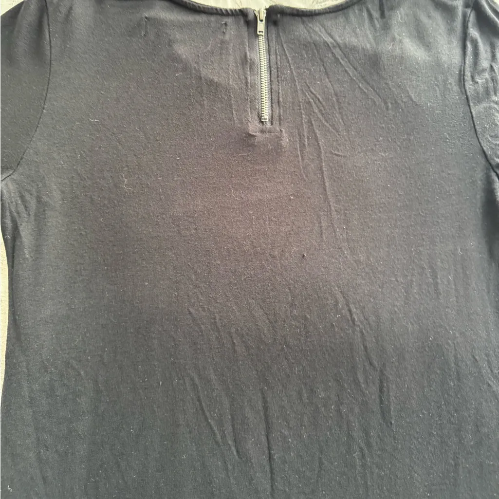 Revolve Benjamin Jay Black Jay Layne hi low modal Long Sleeve Dress, size M Size M - Image 6