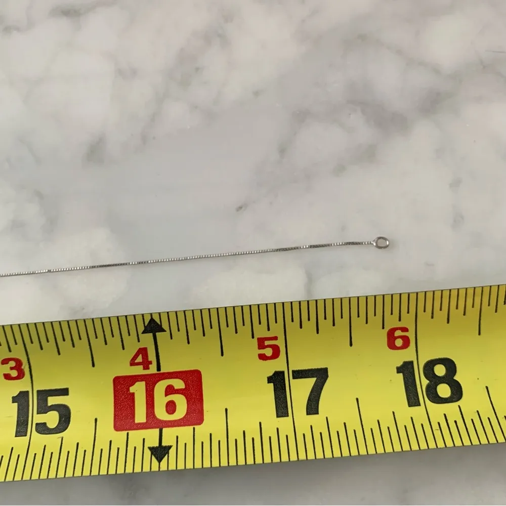 Sterling Silver Open “ribbon” Cross Pendant Necklace 18” Trust Hope Faith Love - Image 11