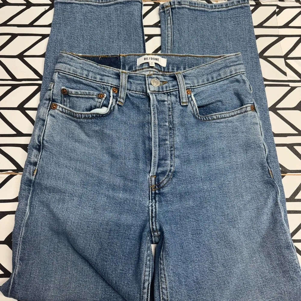 Re/Done 70’s Stovepipe Denim size 26 - Image 4