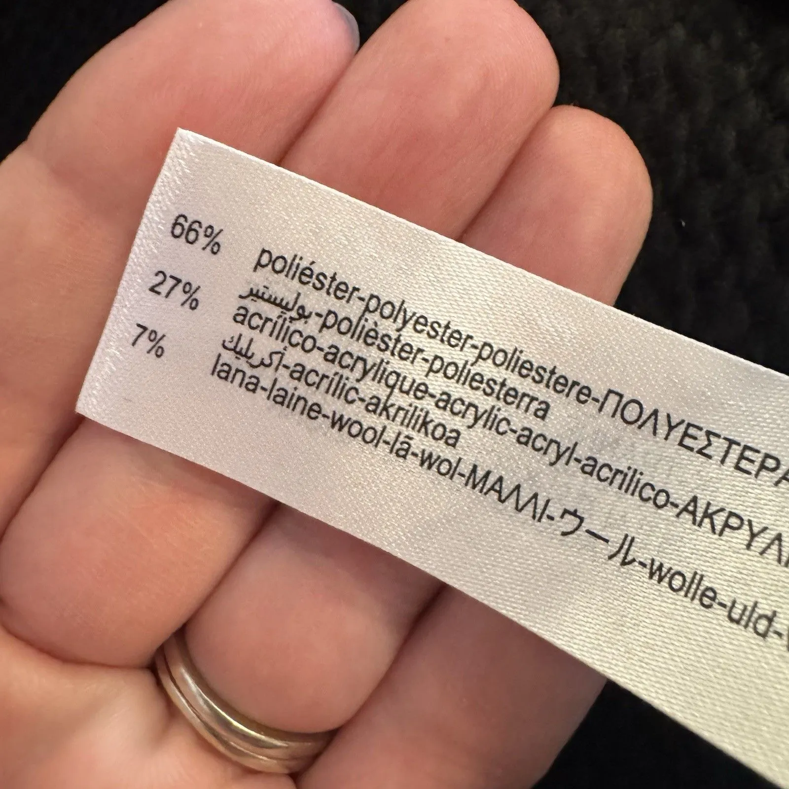 Zara Pearl Bow Chunky Knit Cardigan Size S Wool Blend Whimsi Feminine Coquette - Image 6