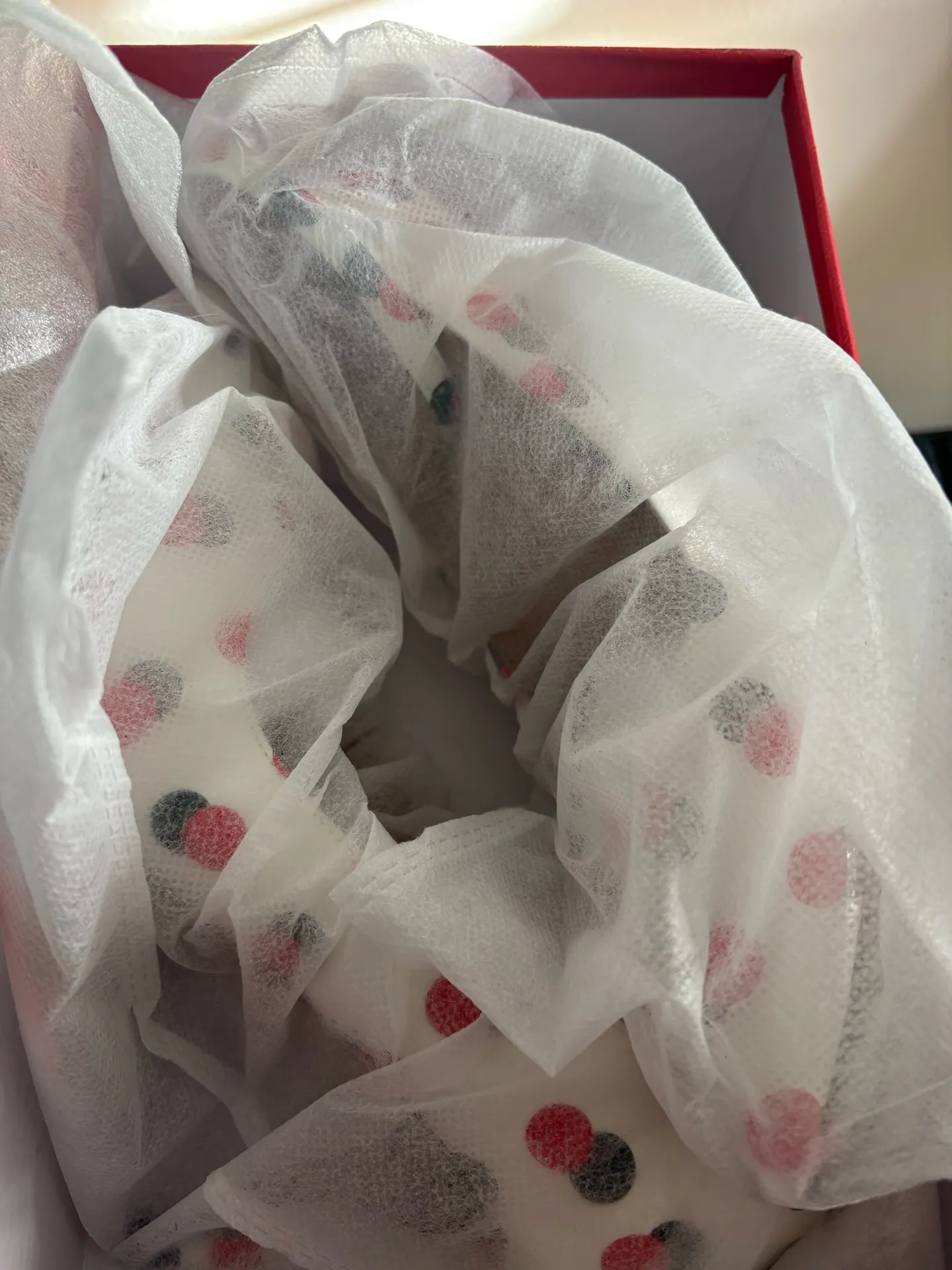 Wayderns Red Black Dot Pumps Multiple Size 8 - Image 5