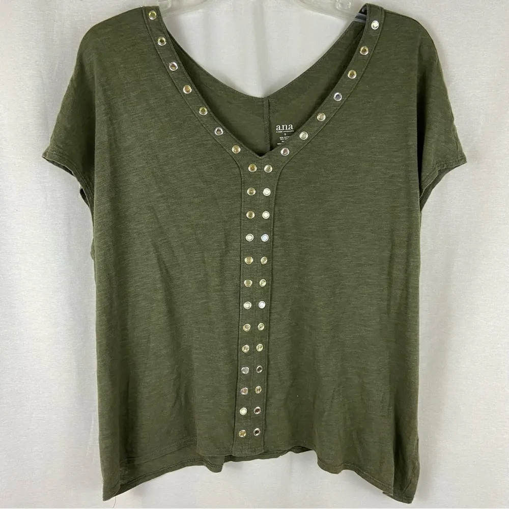 OLIVE Green a.n.a. Embellished Sleeveless Top - Image 4