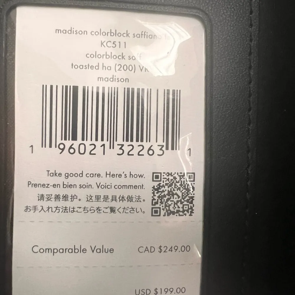 NWT Kate Spade Madison colorblock wallet - Image 7